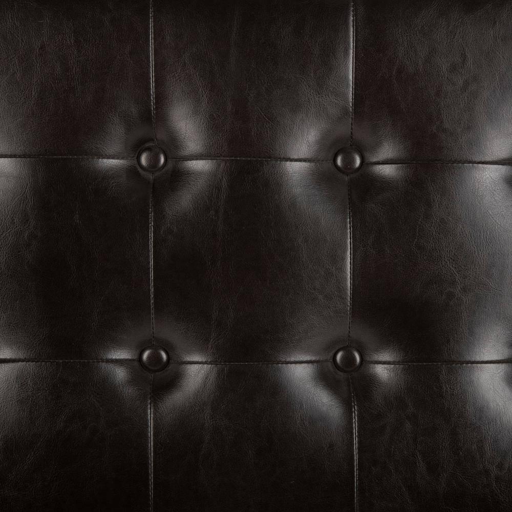 Small Manhattan Storage Bench - Brown - Safavieh