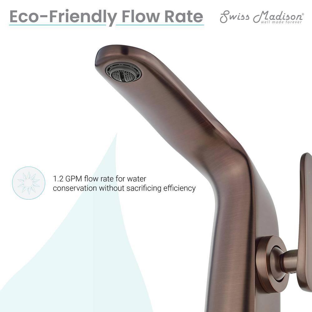Château Single Hole, Single-Handle, High Arc Bathroom Faucet