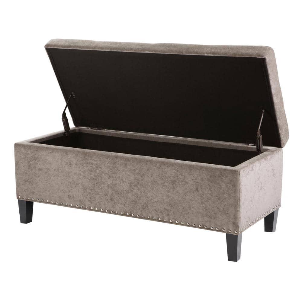 Madison Park FPF18-0197 Shandra II Tufted Top Storage Bench