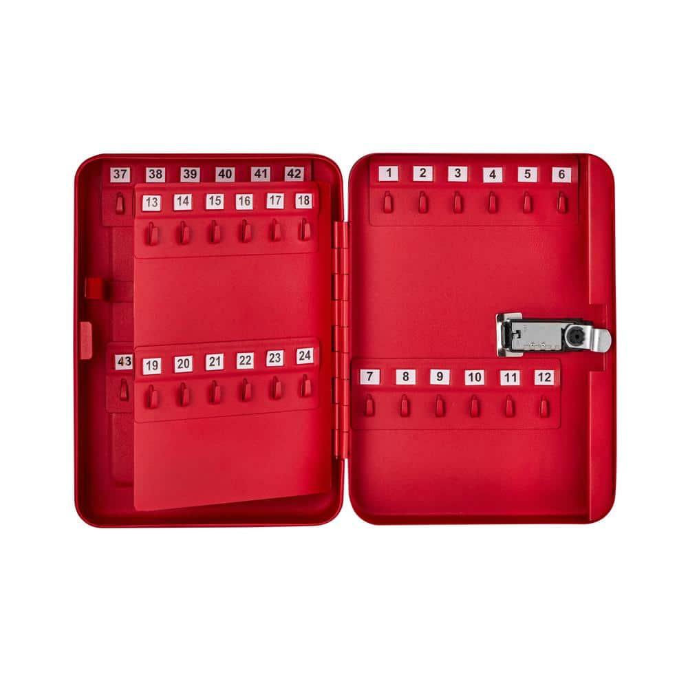 AdirOffice Steel Secure Key Cabinet with Combination Lock