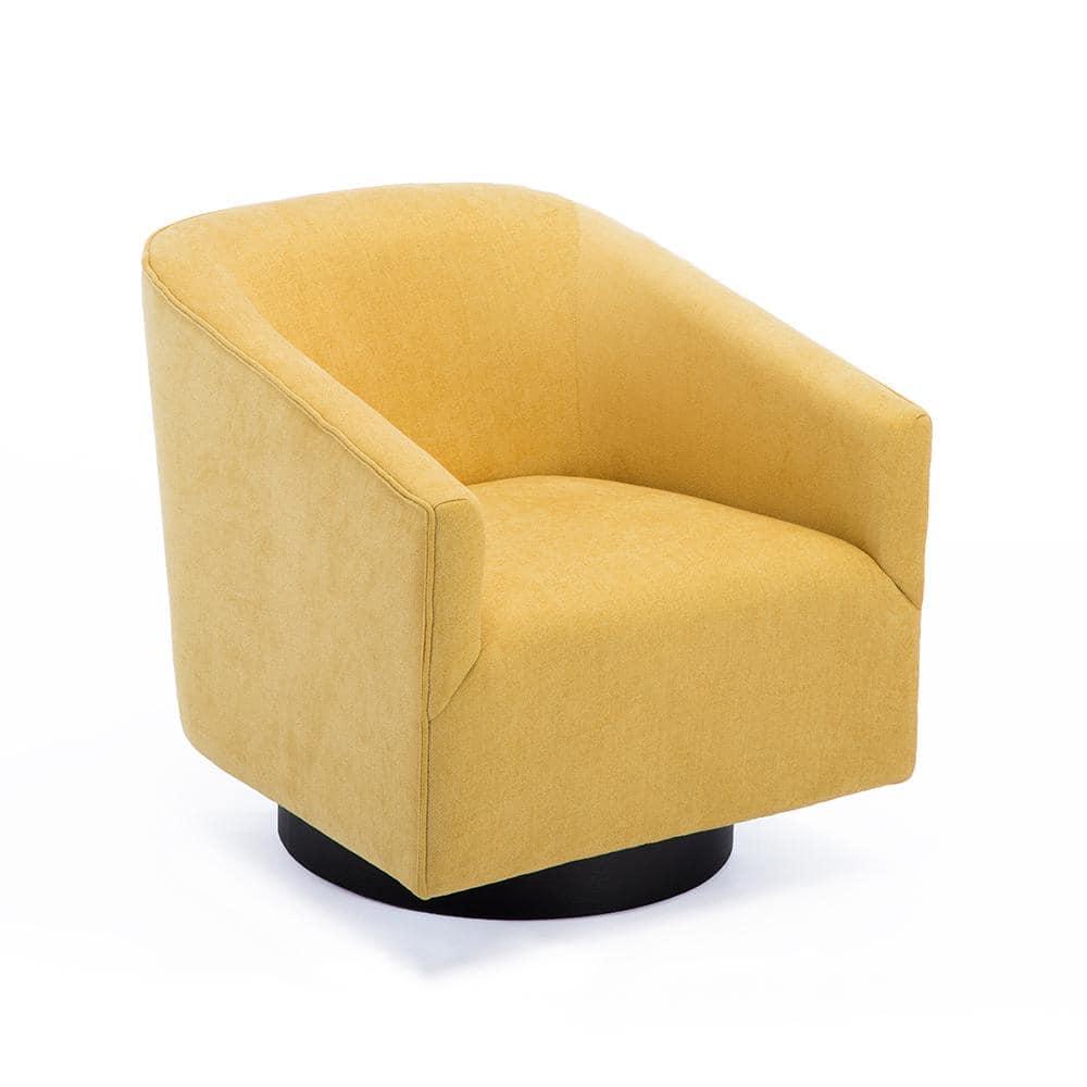 Donovan Upholstered Swivel Barrel Chair