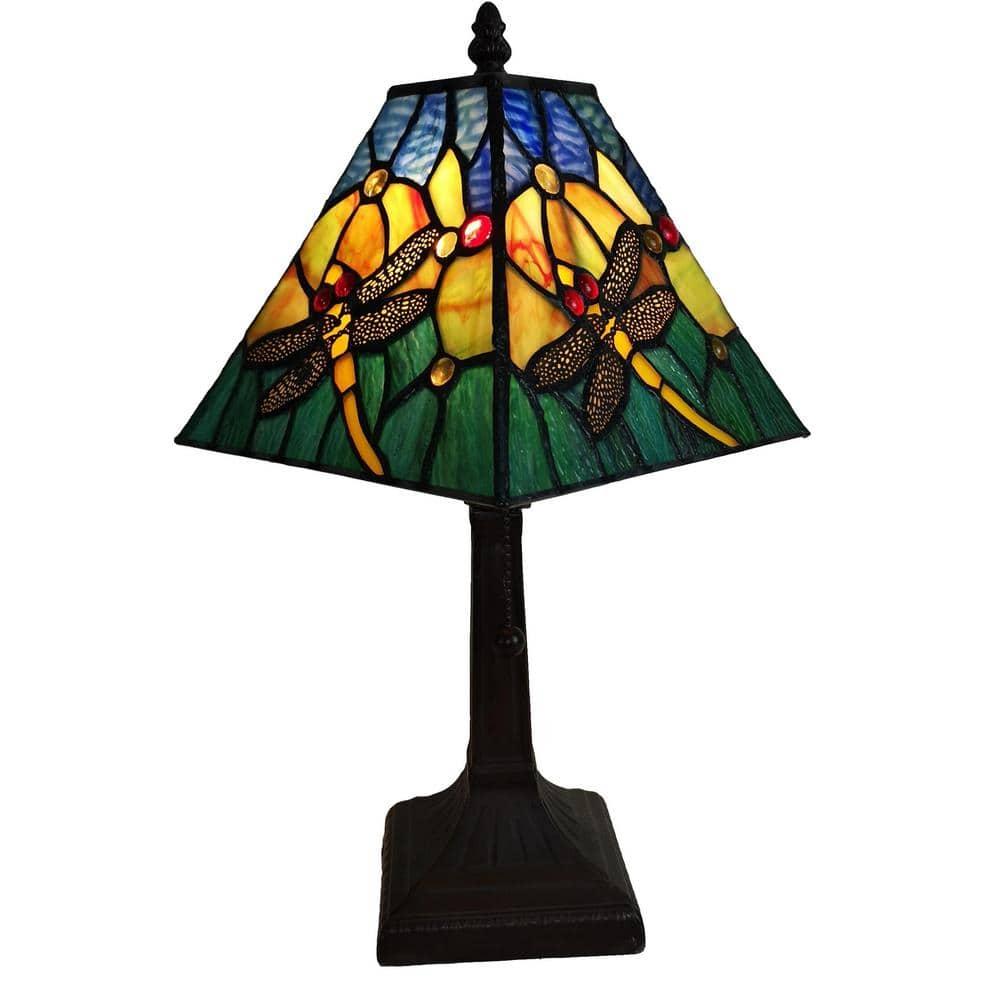 Amora Lighting Tiffany Metal Table Lamp