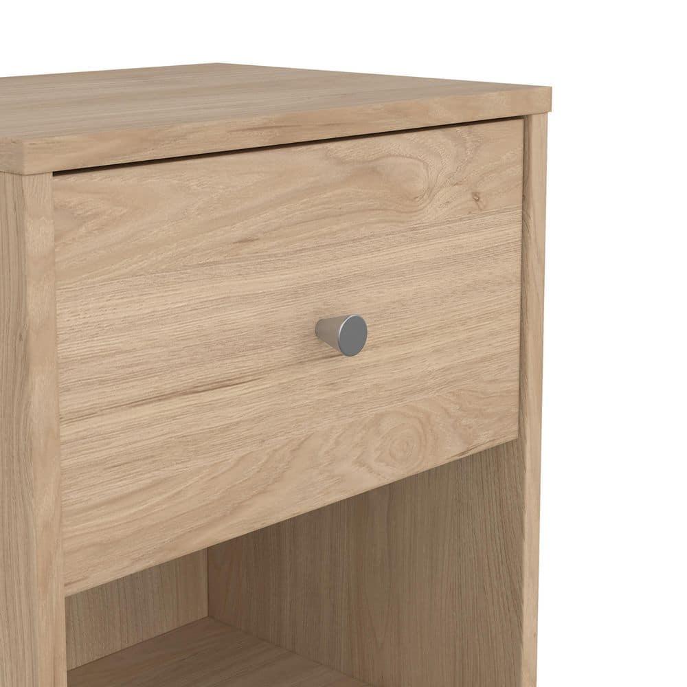 Tvilum, Portland 1 Drawer Nightstand, Jackson Hickory