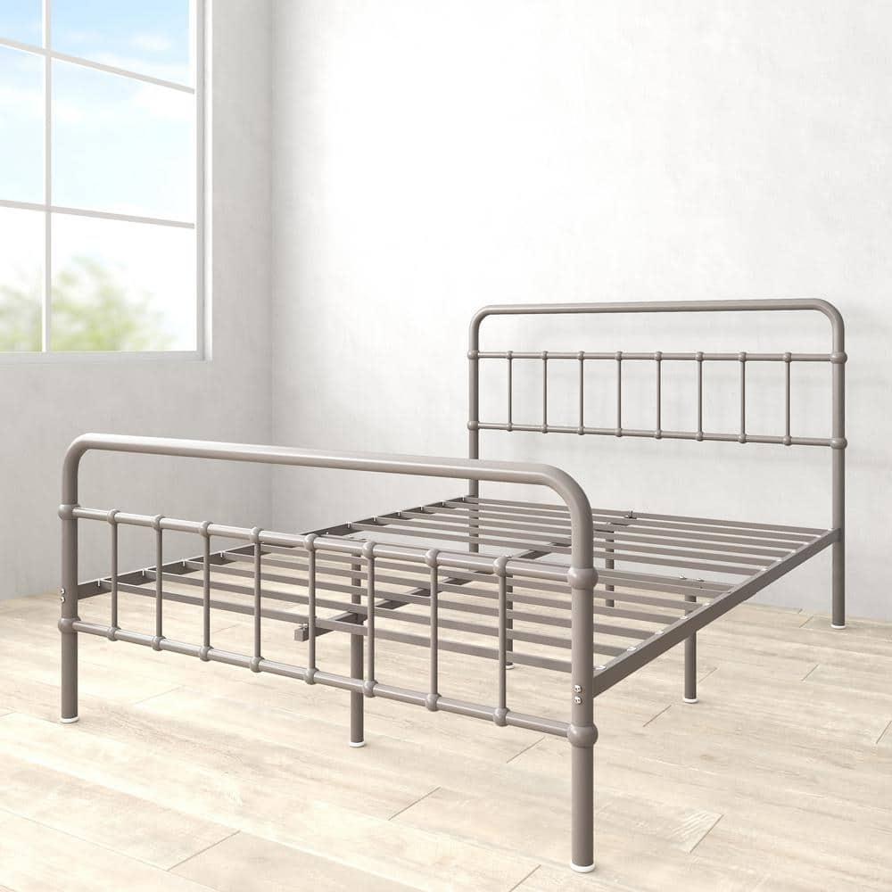 Zinus Florence 42" Modern Farmhouse Metal Platform Bed