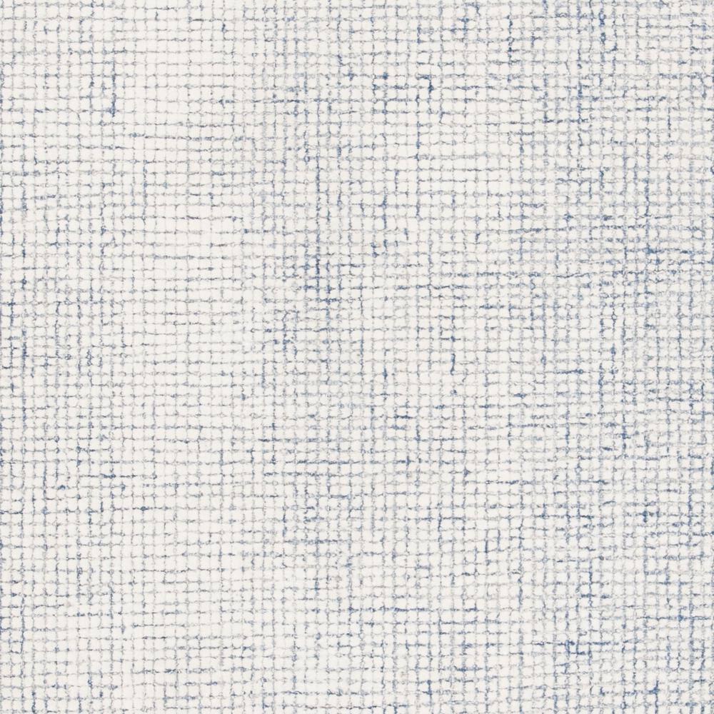 Abstract ABT470 Handmade Indoor Area Rug - Ivory/Blue - 6'x9' - Safavieh