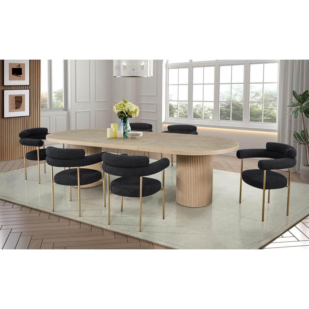 Wrought Studio™ Ivona Oak Dining Table