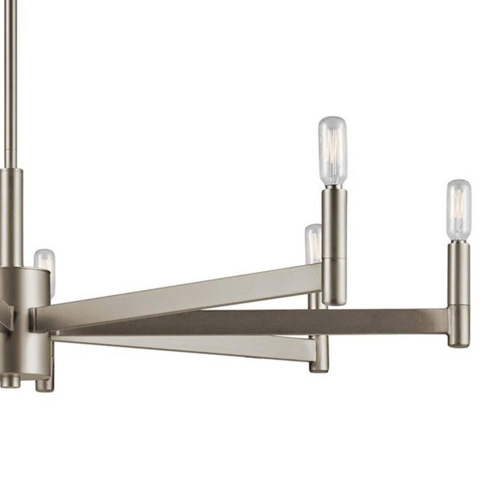 Kichler Lighting Erzo 8 - Light Chandelier in  Satin Nickel