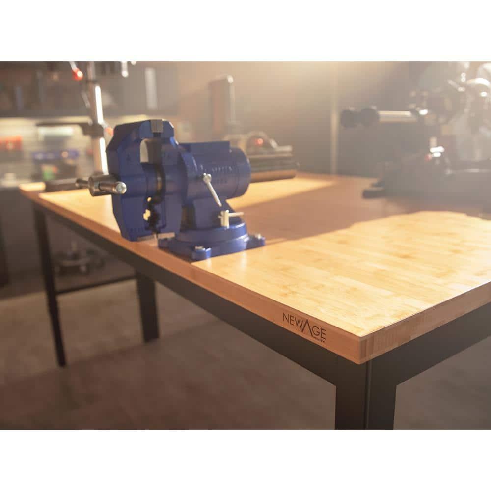 NewAge Products Pro Series Adjustable Height Steel Workbench