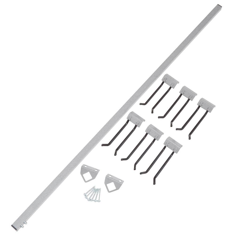 Monkey Bar Storage Steel Wall Mounted Adjustable Multi-Use Ski/Snowboard Rack 3006
