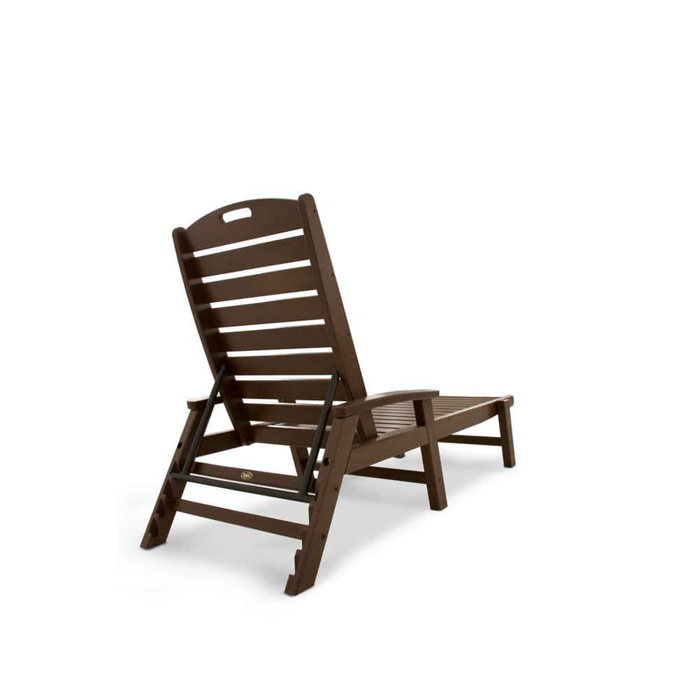 Yacht Club Chaise with Arms - Stackable