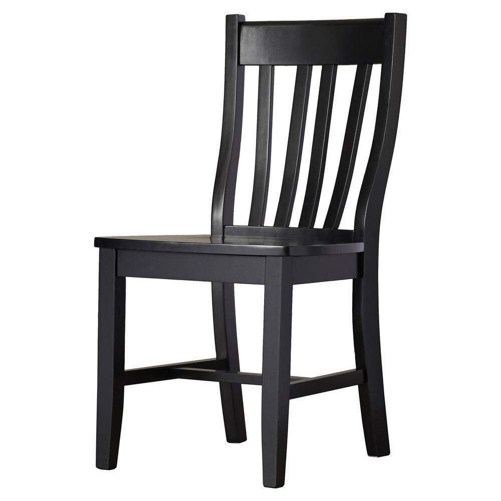 August Grove® Toby 18.5'' H Solid Wood Side Chair (Set of 2)