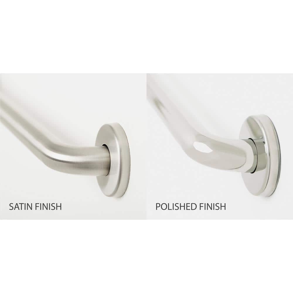 Seachrome Straight Bathroom Safety Grab Bar IGSS-160-QCR