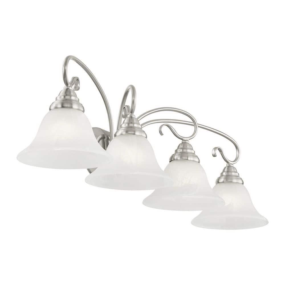 Livex Lighting Coronado 4 - Light Vanity in  Brushed Nickel