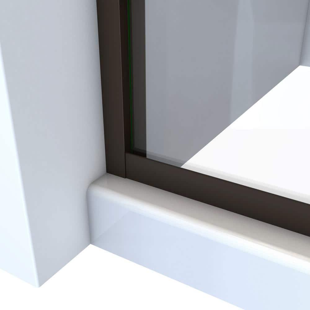 DreamLine Alliance Pro HV 56-60 in. W x 70 1/2 in. H Semi-Frameless Sliding Shower Door