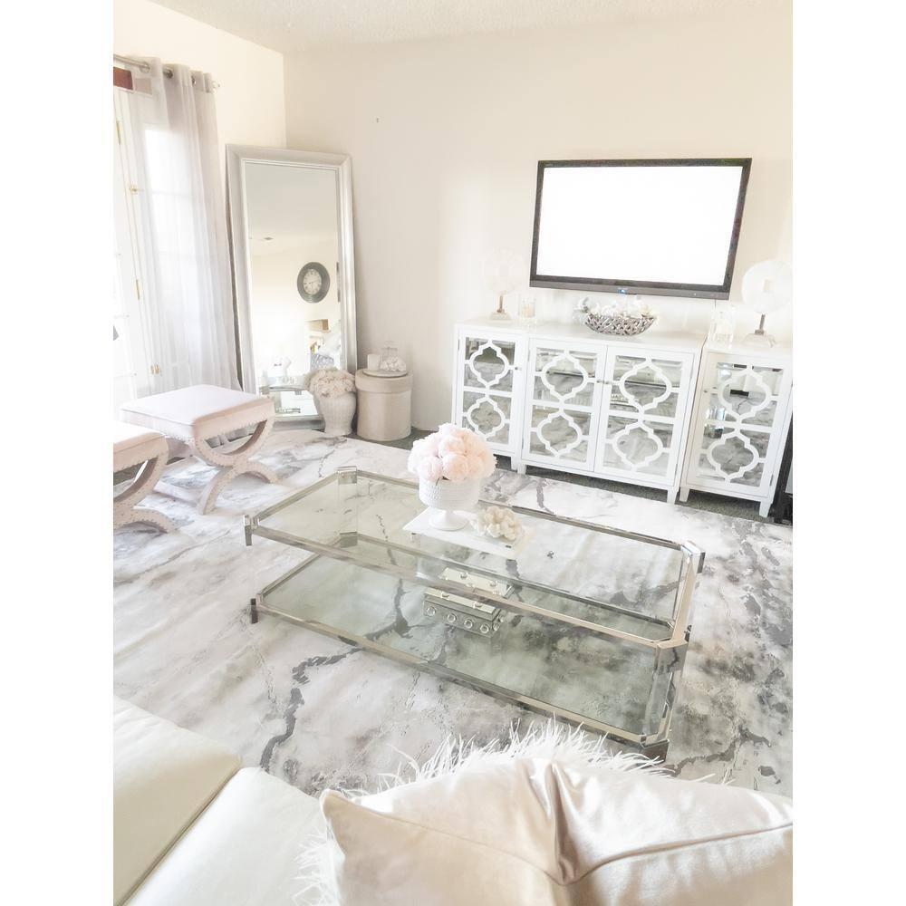 Craft CFT877 Loomed Indoor Runner Rug - Grey/Silver - 2'3"x22' - Safavieh