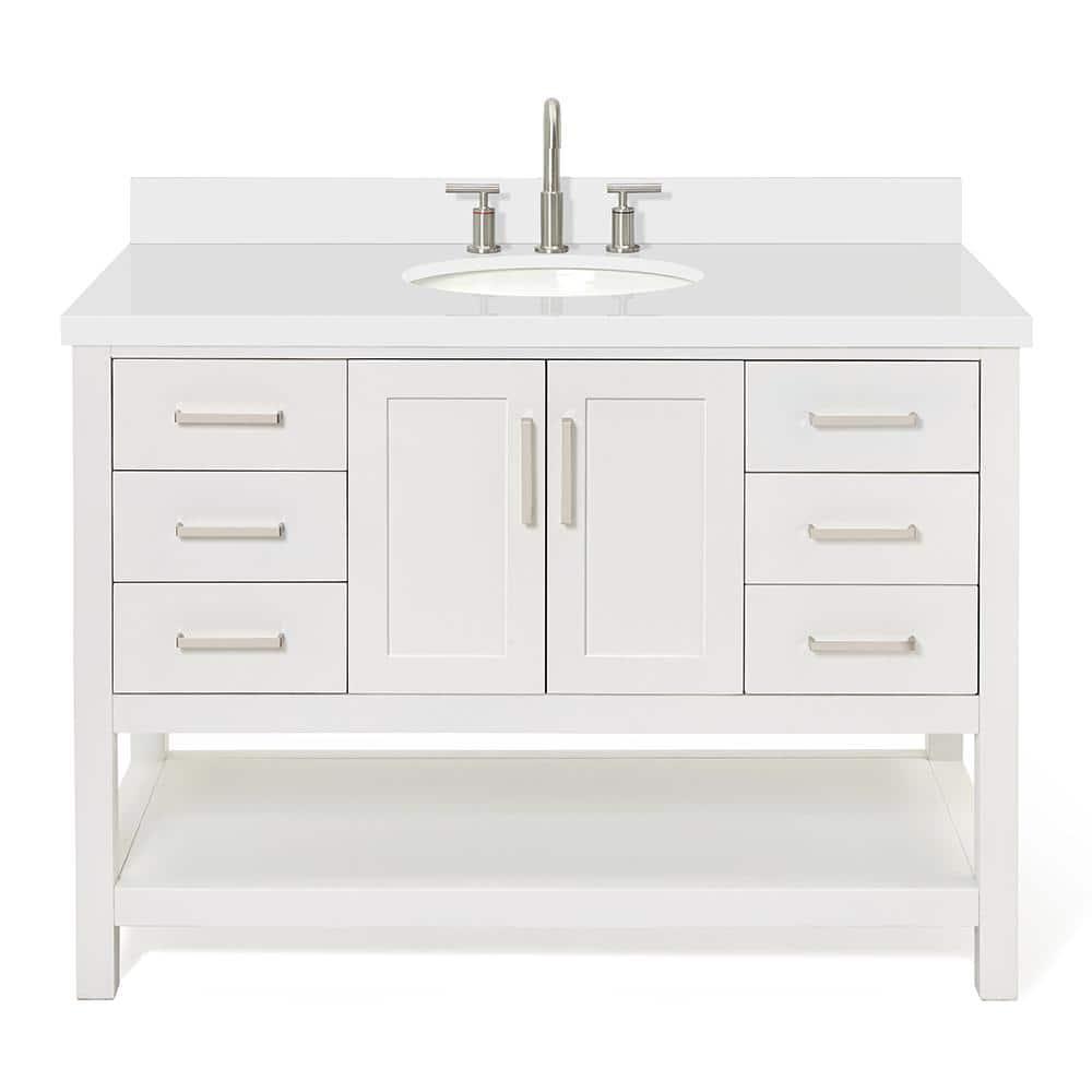 Magnolia 49" Single Bathroom Vanity Set