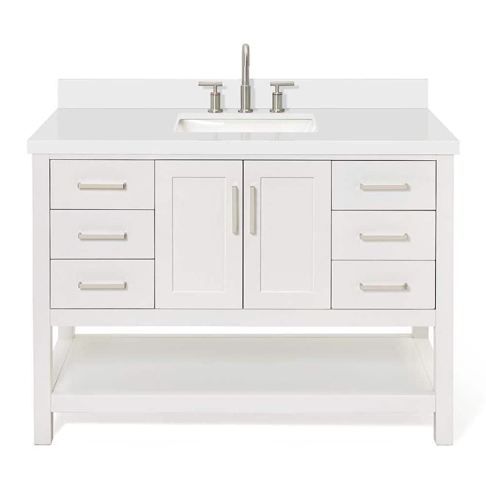 Magnolia Bath Vanity Rectangular Basin S049SWQ