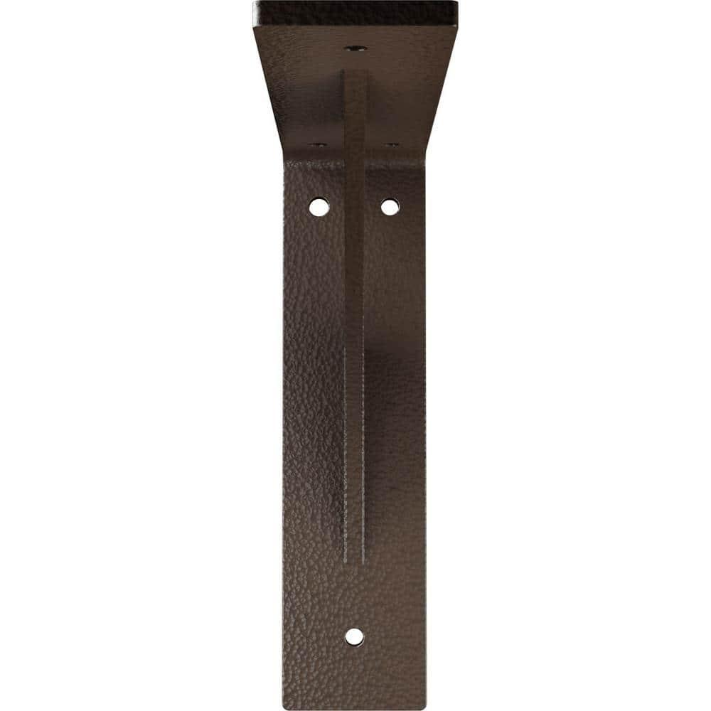 Ekena Millwork Legacy H 2'' W D Metal Bracket / Corbel