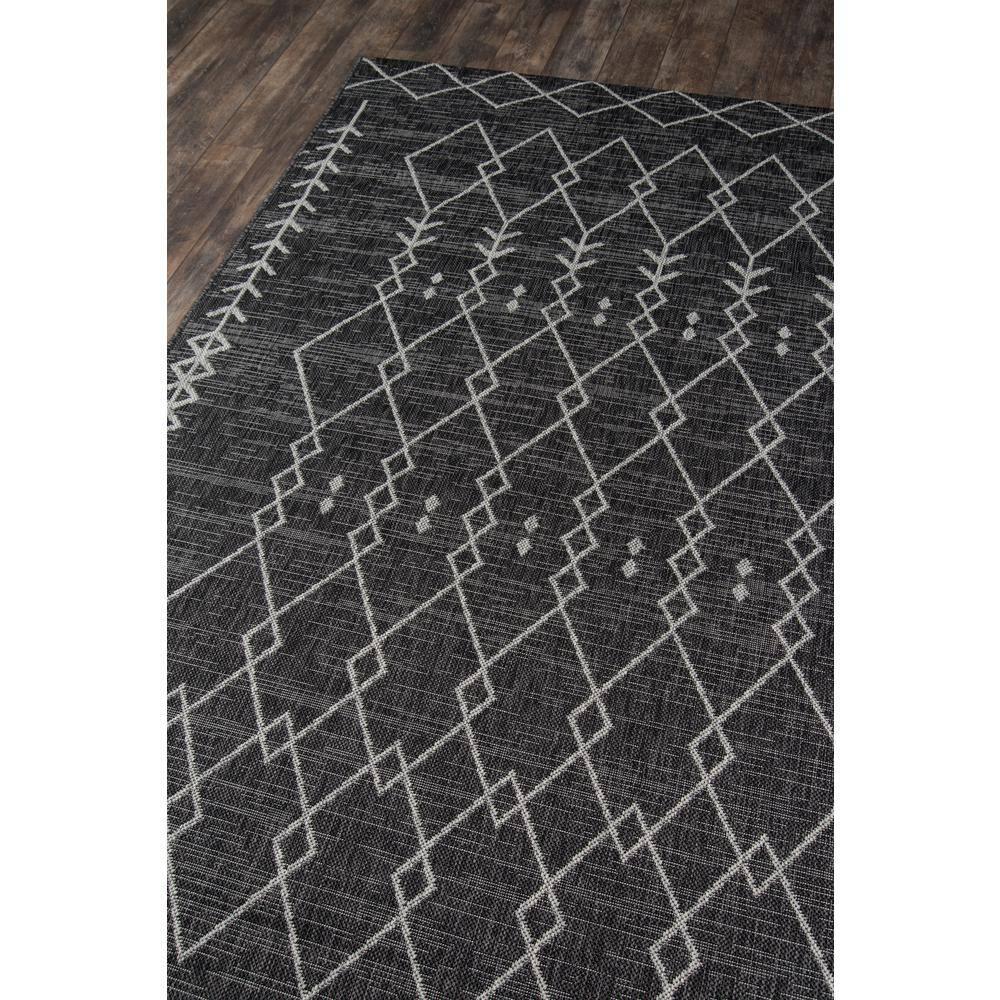 Novogratz Contemporary Rectangle Area Rug, Charcoal, 3'11" X 5'7"