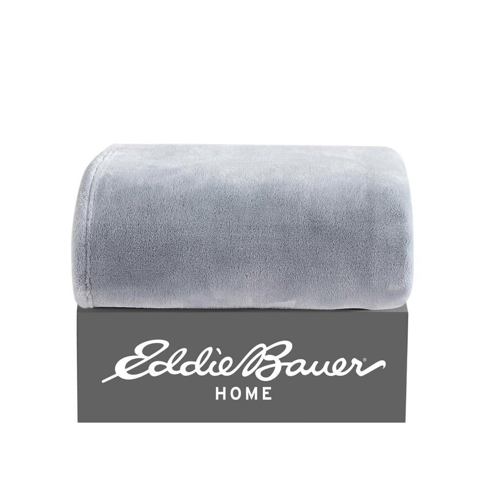 Eddie Bauer Eddie Bauer Ultra Lux Plush Solid Throw Blankets