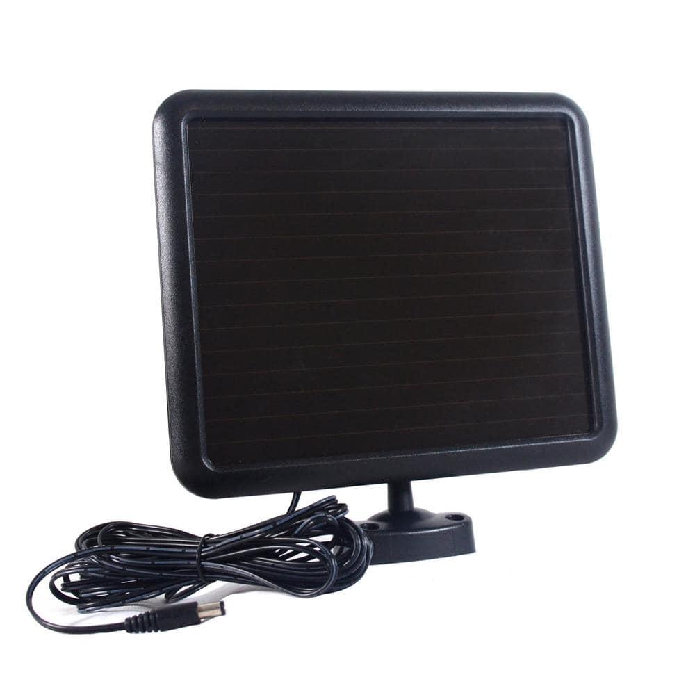 Nature Power 2 - Head LED Solar Powered Dusk to Dawn Outdoor Security Flood Light with Motion Sensor