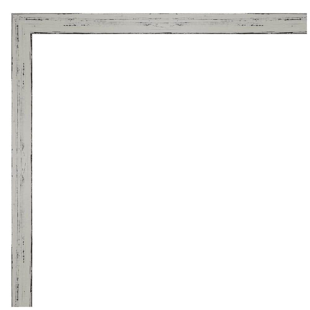 Amanti Art Svelte Polished Gold Beveled Wood Wall Mirror 25.5 x 19.5 in.