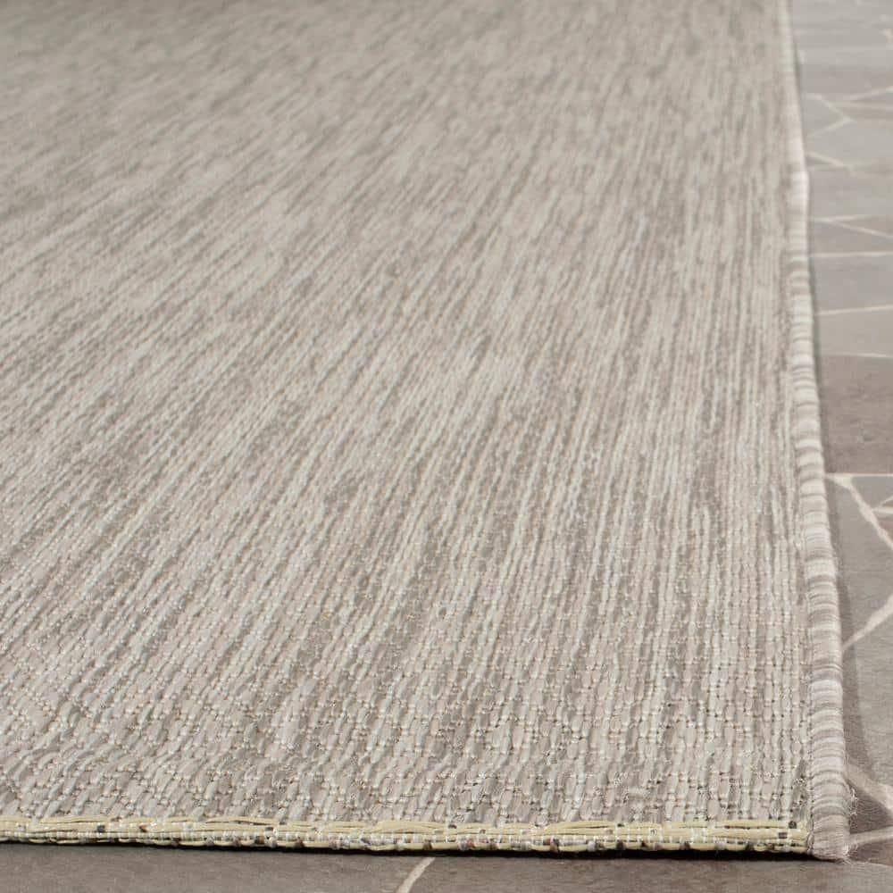 Courtyard CY8520 Power Loomed Indoor and Outdoor Area Rug - Beige/Beige - 5'3"x7'7" - Safavieh