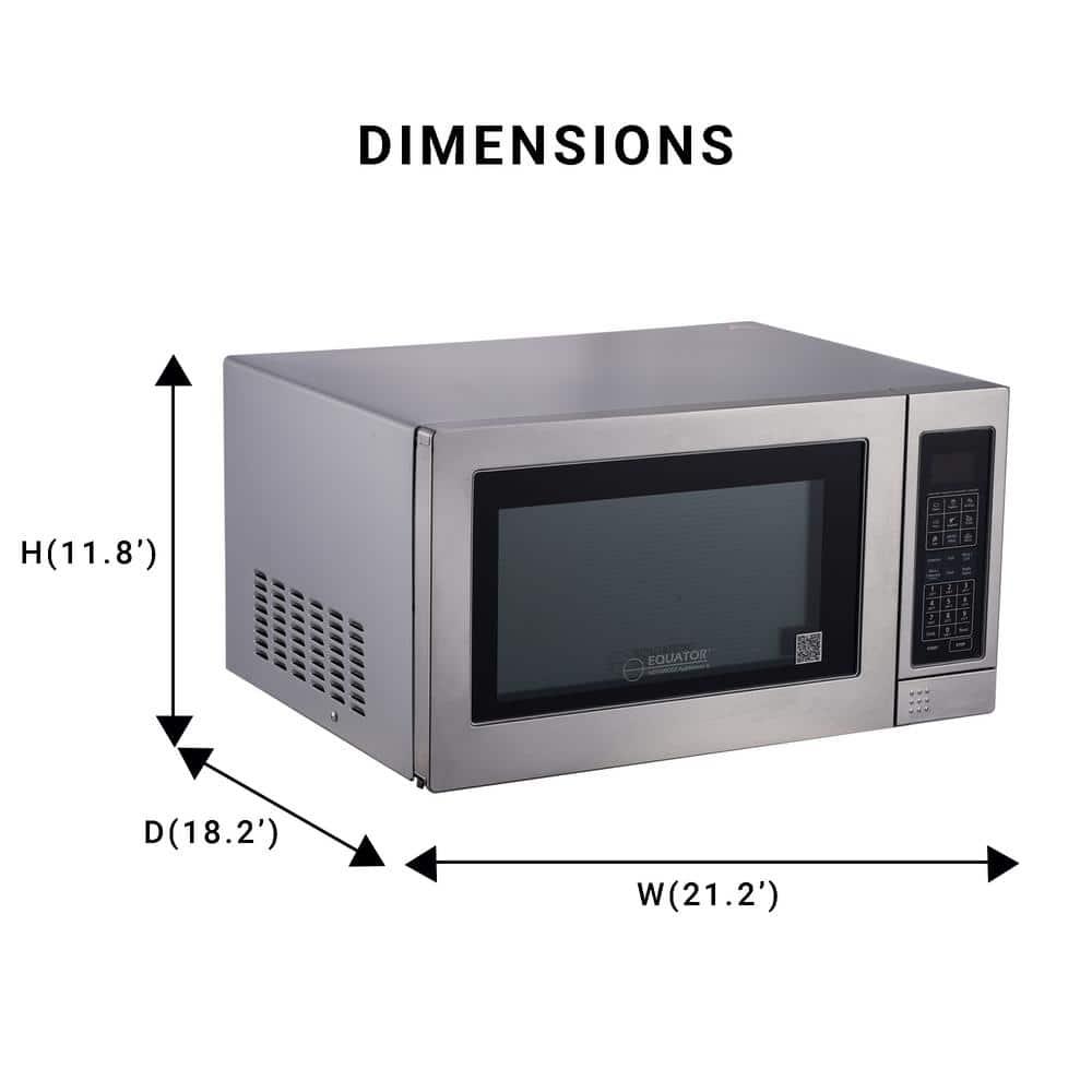Microwave+Convection Oven+Grill 1.2cf Stainless Freestanding SS