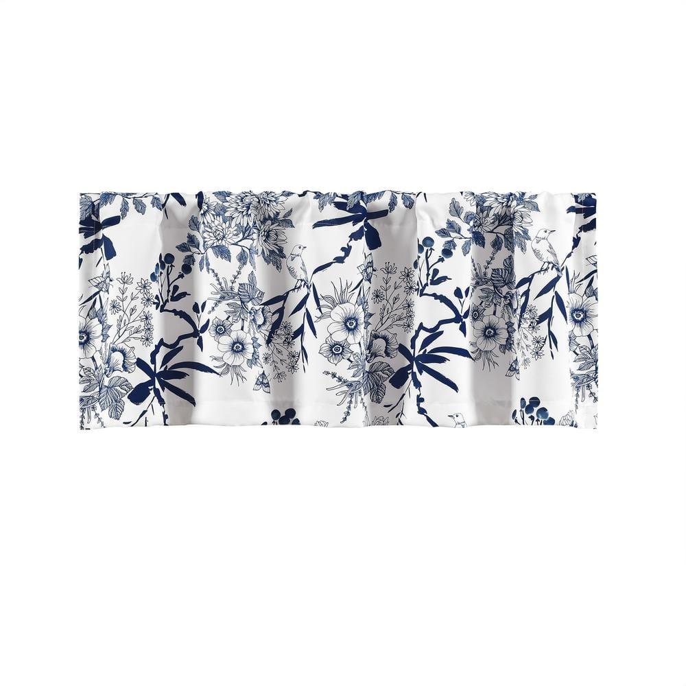 Lush Decor Botanical Garden Floral Tailored 52'' W Window Valance