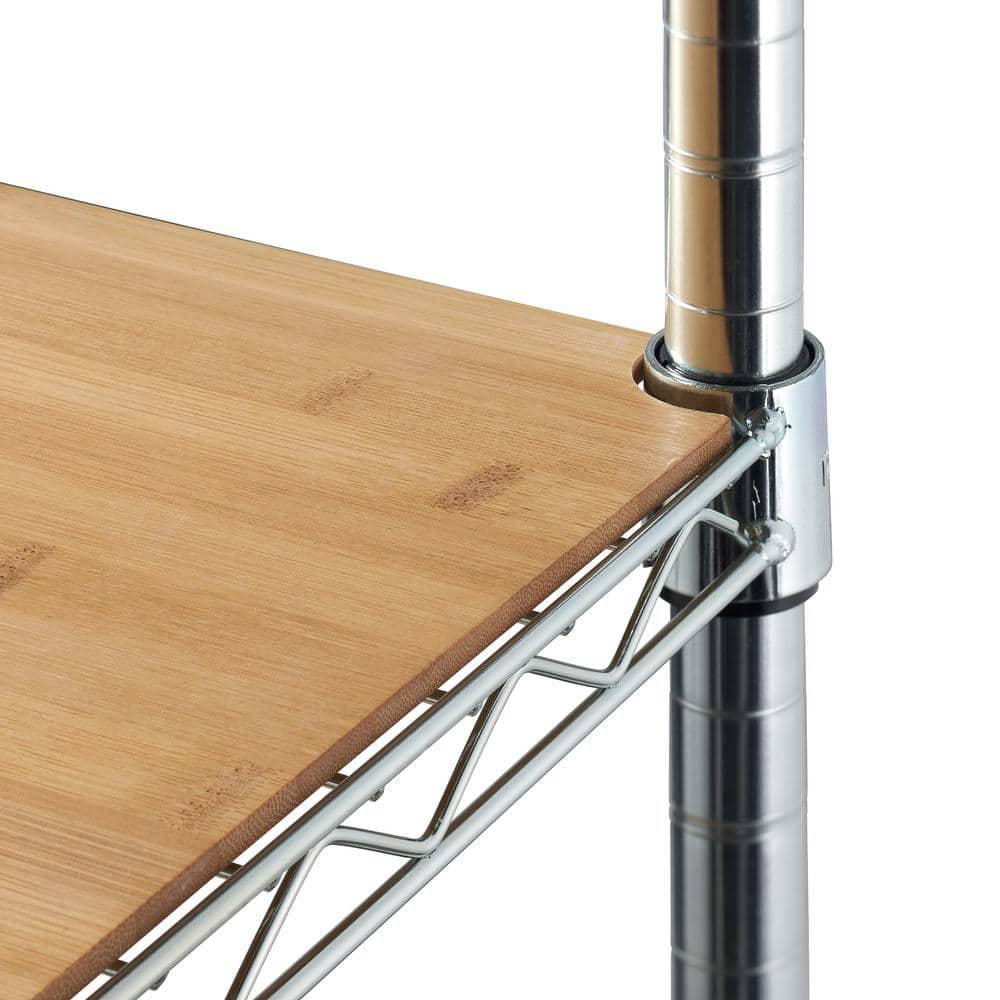 TRINITY Ecostorage® Expandable Closet Organizer - Chrome