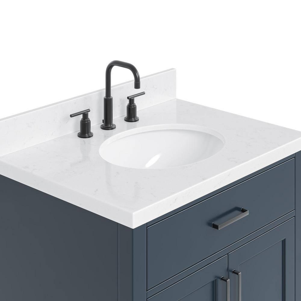 Ariel T030scqovo Hepburn 30" Free Standing Single Basin Vanity Set - Blue