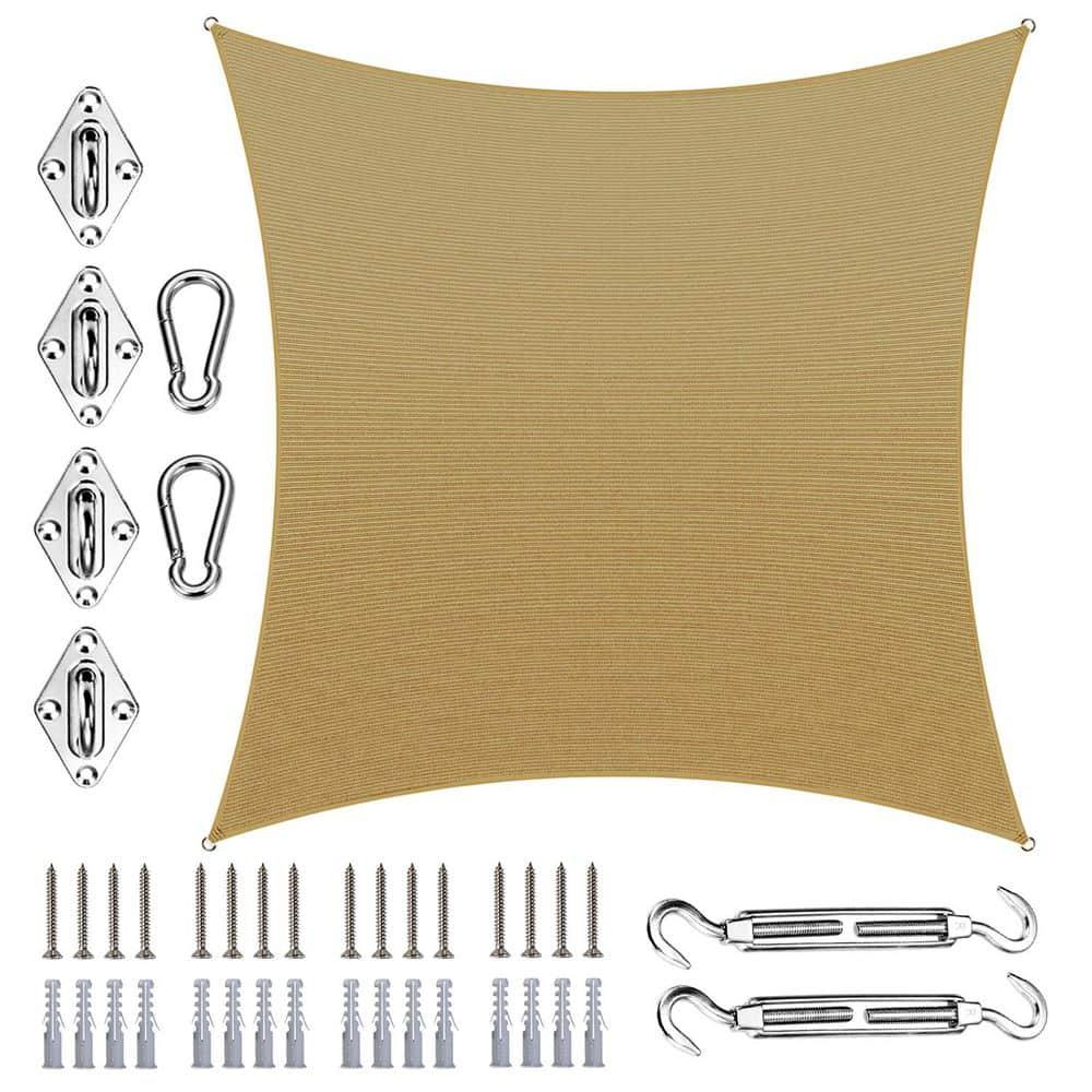 Royal Shade Royal Shade Rectangle Shade Sail With Hardware Kit