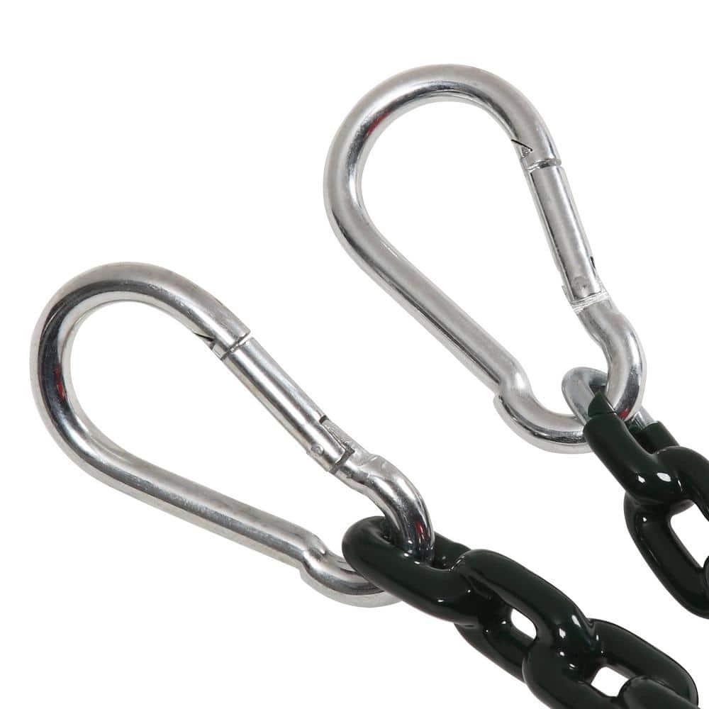 Gorilla Playsets Buoy Ball with Green Chain and Spring Clips - Green