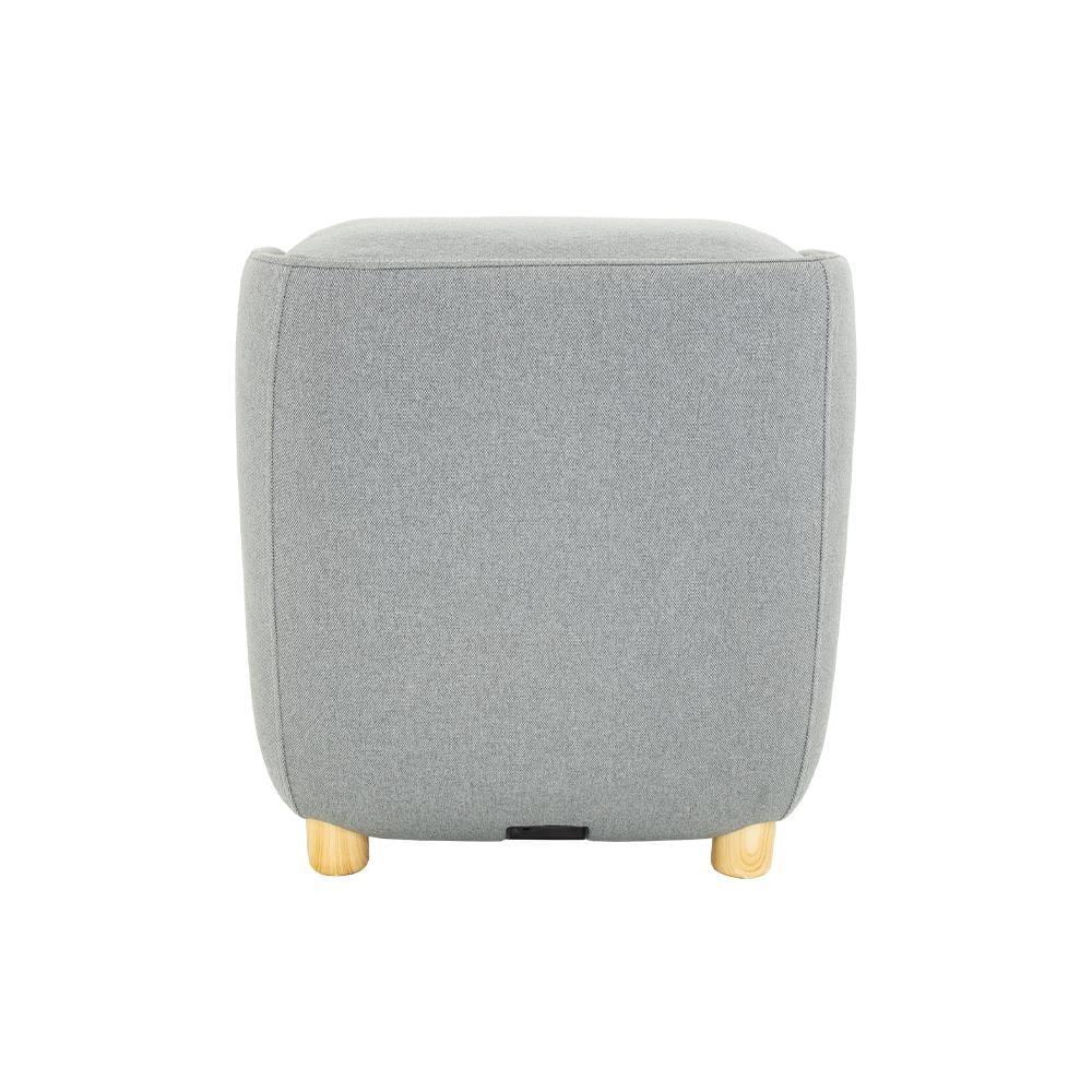 Synca Wellness Upholstered Heated Massage Chair with Ottoman