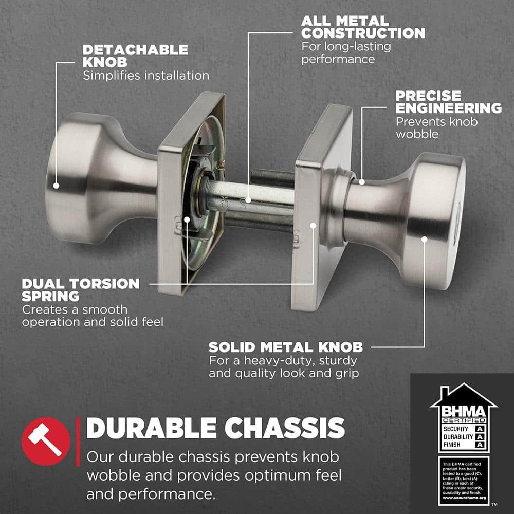 Pismo Keyed Door Knob with SmartKey