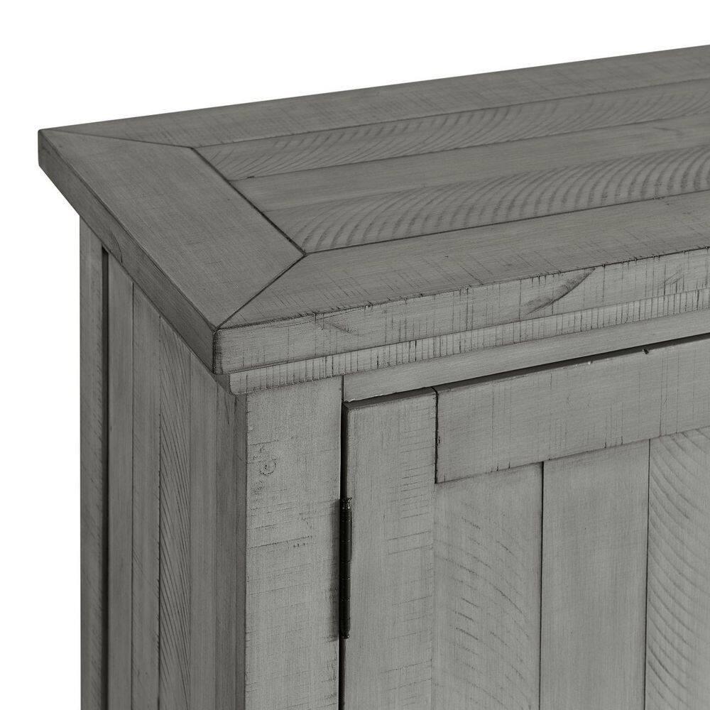 Martin Svensson Home Beach House Solid Wood TV Stand for TVs up to 70", Dove Grey