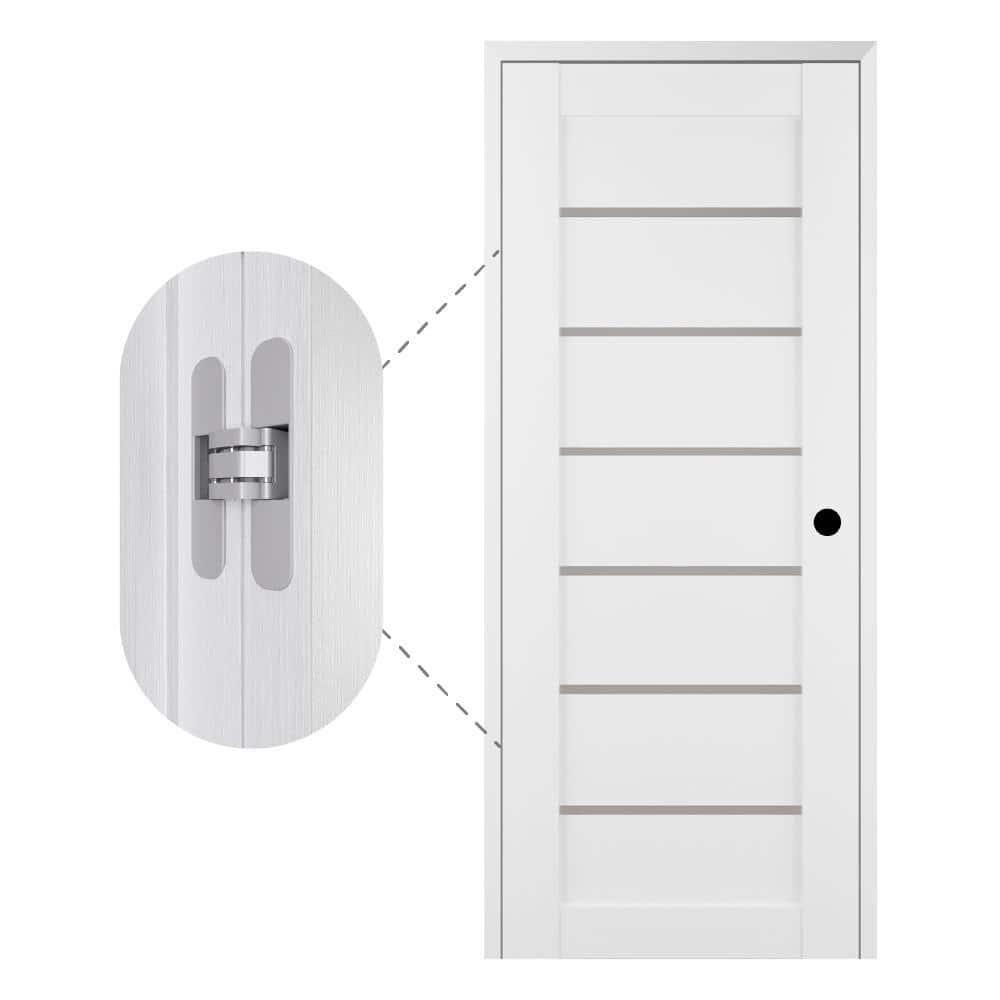 Belldinni Alba DIY-Friendly Single Prehung with Concealed Hinges Standard Door