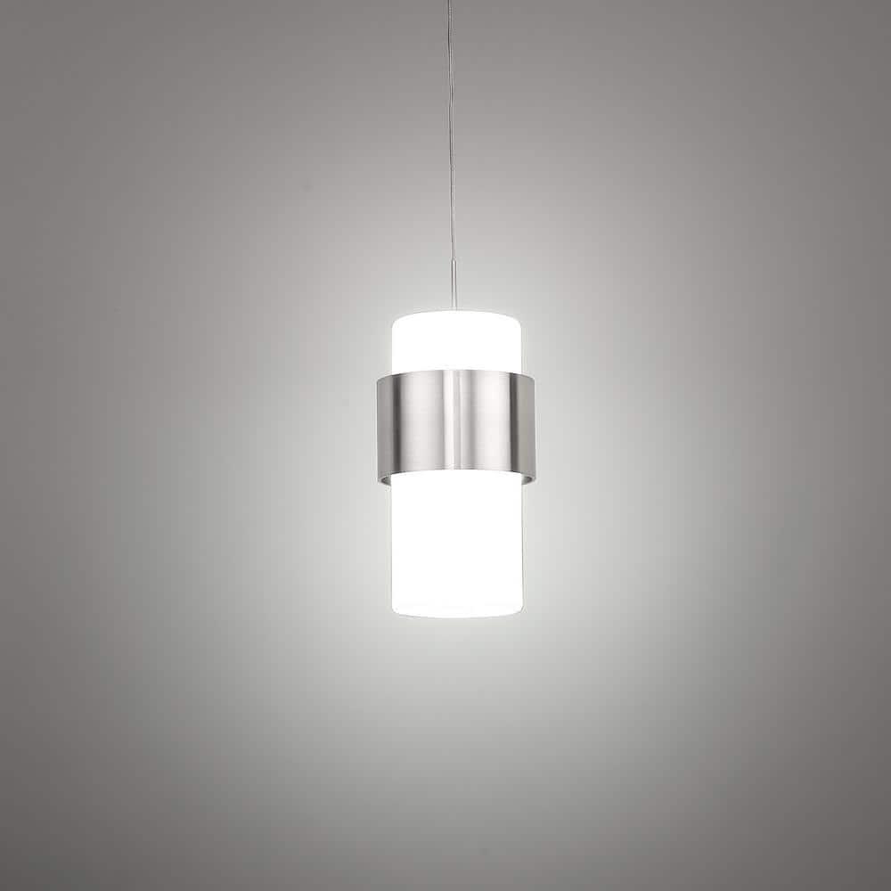 Banded 1 - Light LED Cylinder Pendant