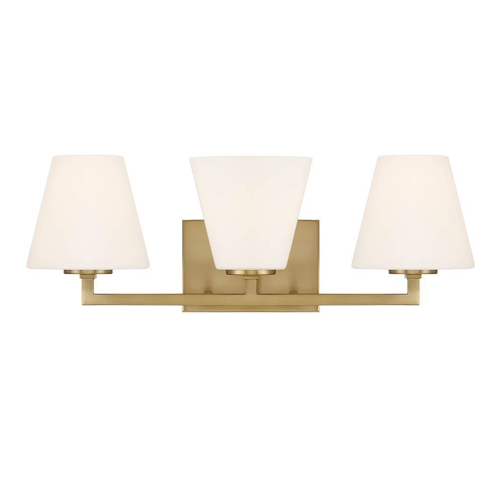 Designers Fountain - Palmyra - 3 Light Bath Vanity In Mid-Century Modern