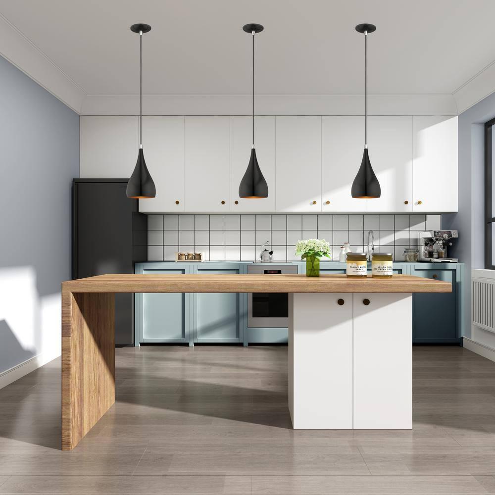 Schultz Single Light Metal Dimmable Pendant