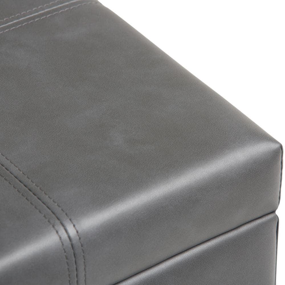 Simpli Home Dover Storage Ottoman Bench,Assembled