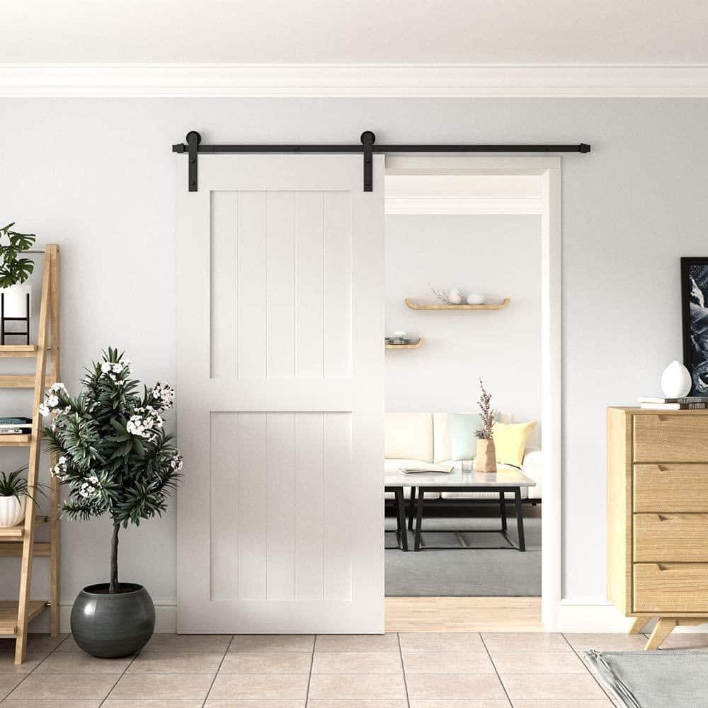 Lazio Sliding Standard Single Barn Door Hardware Kit