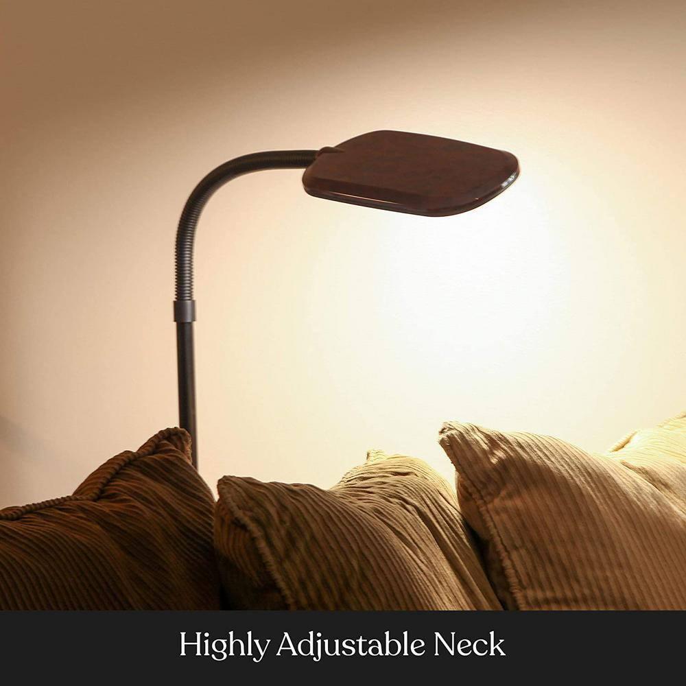 Brightech Litespan Slim 55 in. Industrial Dimmable LED Directional Task Floor Lamp