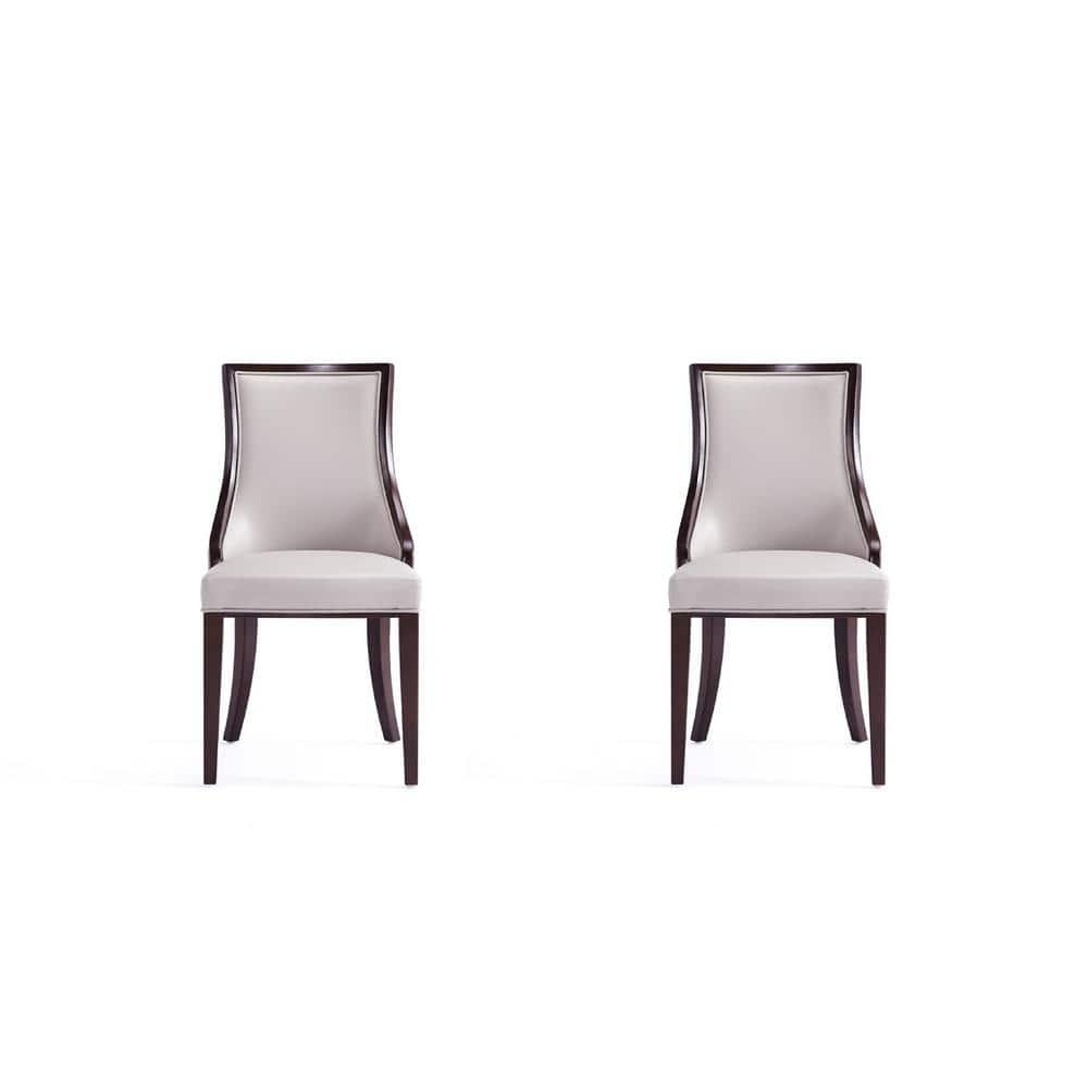 Faux Leather Upholstered Side Chair