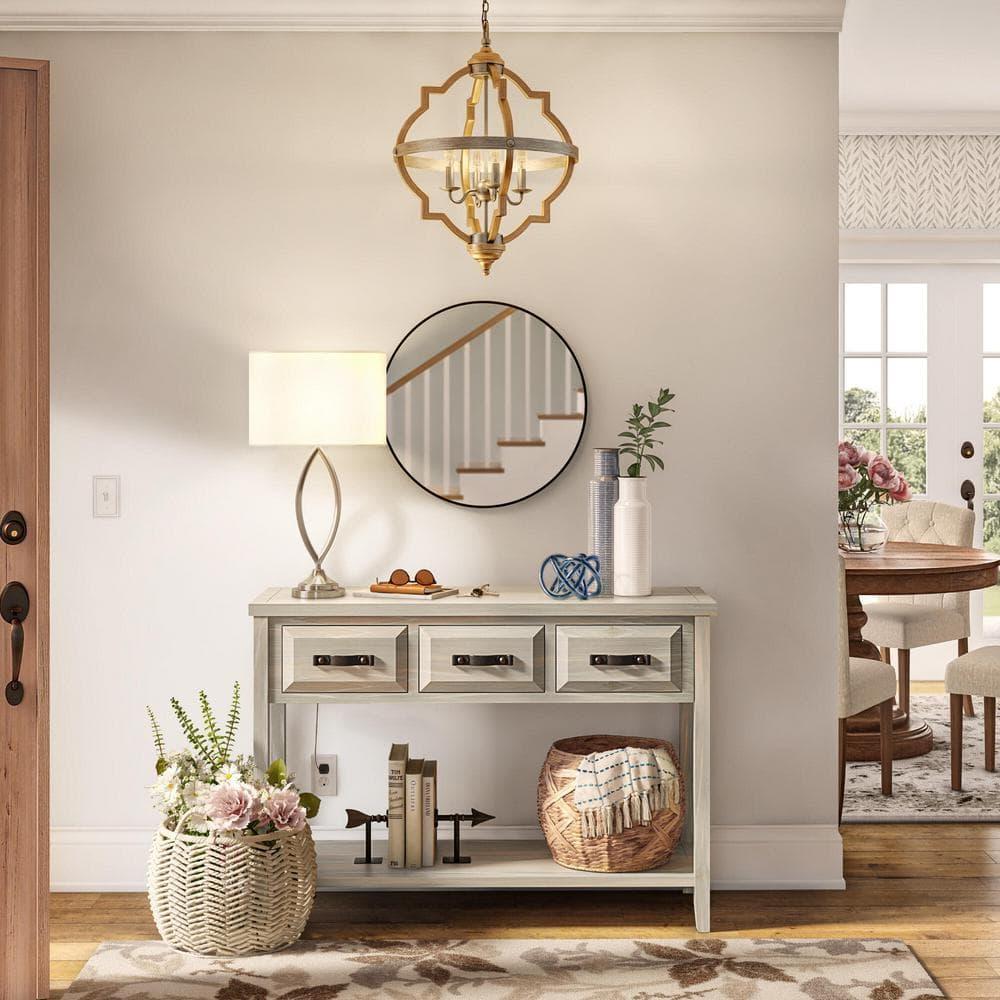 Stardust Chrome Quatrefoil 4-Light Incandescent Pendant