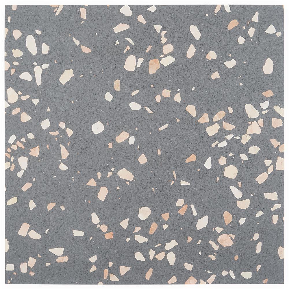 Brezza Terrazzo 23.62 in. x 23.62 in. Honed Terrazzo Floor and Wall Tile (3.87 Sq. Ft. / Each)