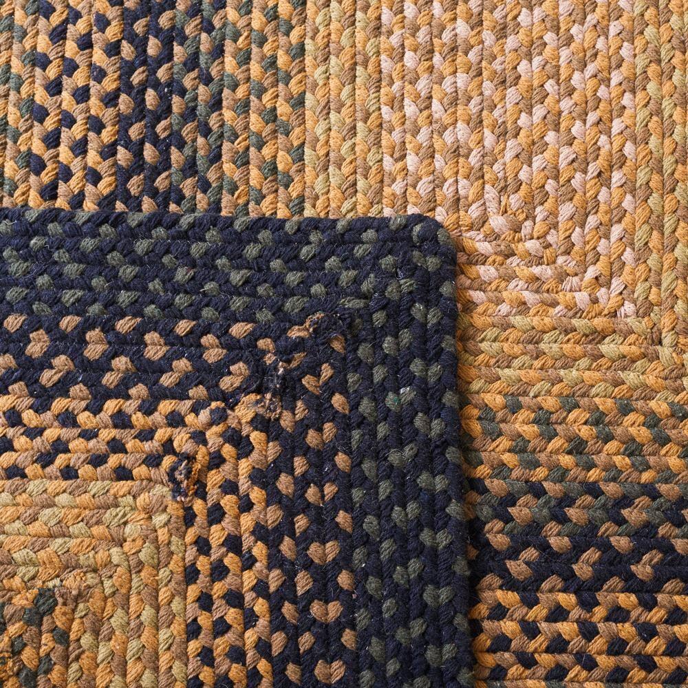 Braided BRD651 Flat Weave Indoor Area Rug - Gold/Sage - 4'x6' - Safavieh