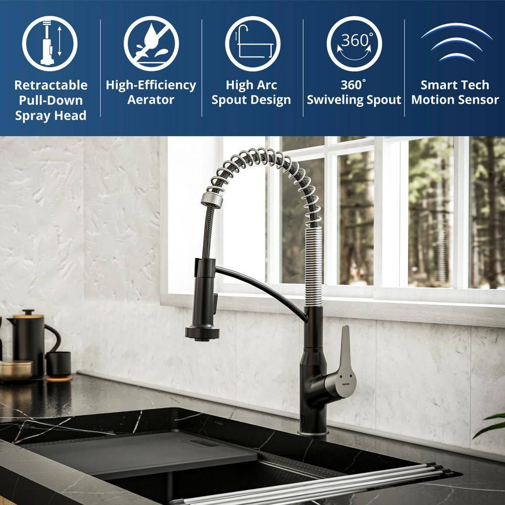 Karran Scottsdale Pull Down Touchless Kitchen Faucet