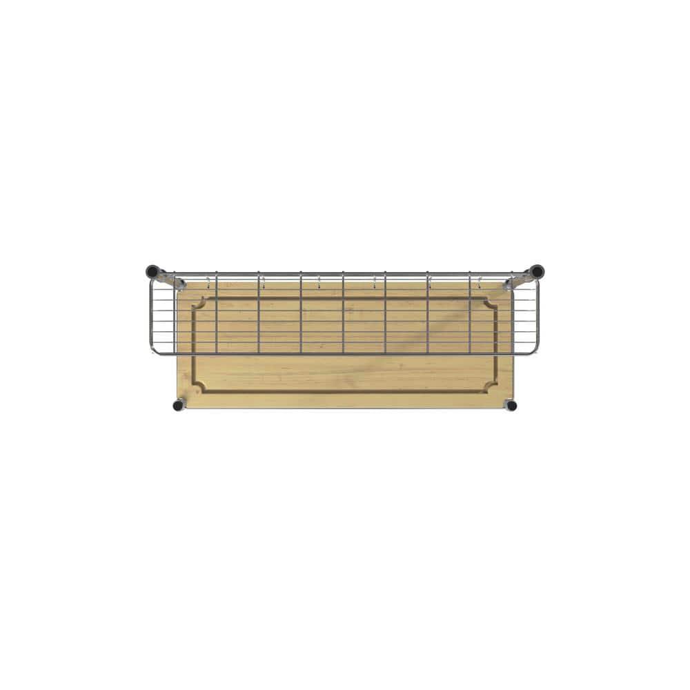 TRINITY EcoStorage® 36x14x60 Commercial Baker's Rack - Chrome