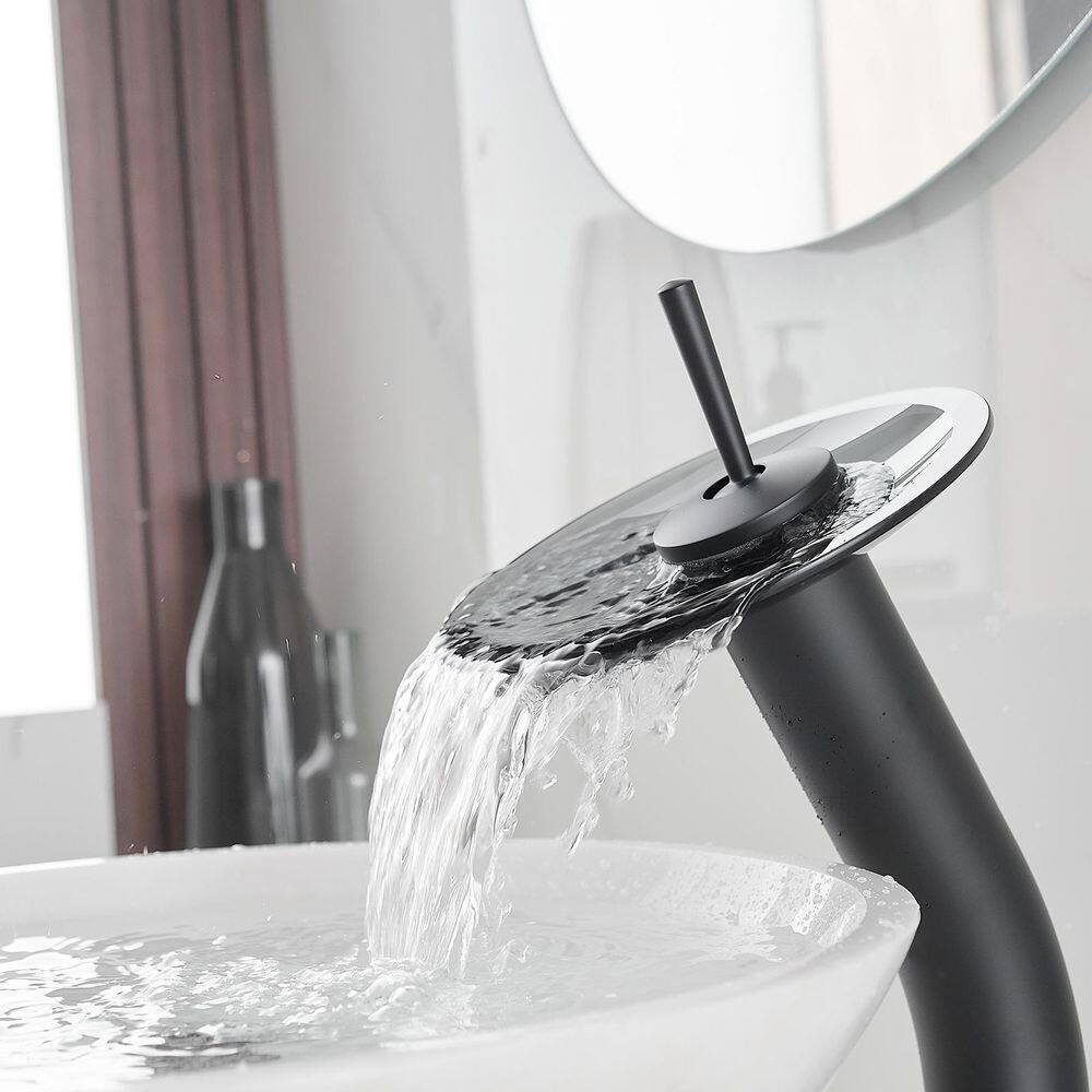 Waterfall Vessel Bathroom Faucet